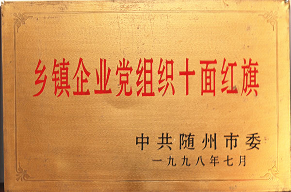 鄉(xiāng)鎮企業(yè)黨組織十面紅旗